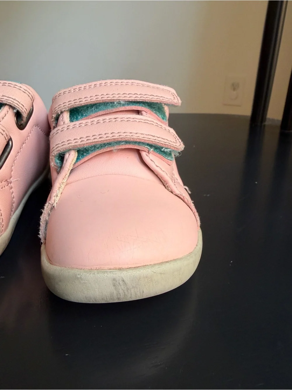 Ten Little Everyday Original Kids Sneakers Size 7.5 Blush Pink